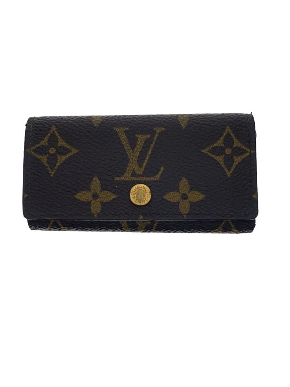 LOUIS VUITTON Multicles Monogram Canvas Leather Brown
